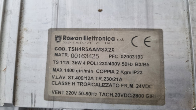 Elektromotor ROWAN Elettronica TSH4R5AAMSX2X